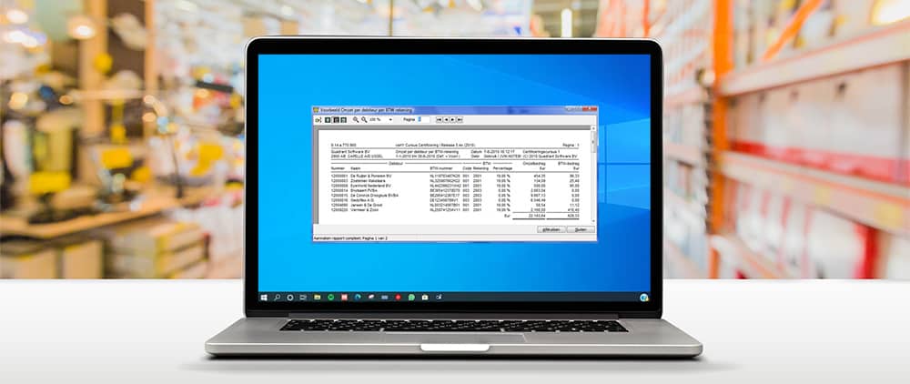 icp aangifte in king software-header